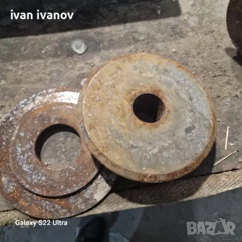 Крепежни Шаиби Голям Шмиргел, снимка 4 - Други инструменти - 49666411