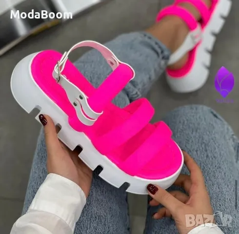 Равни сандали - Неопрен