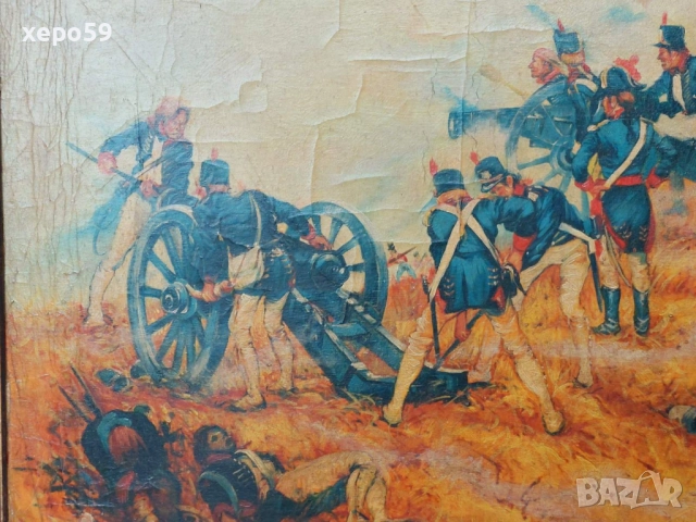 	Френска картина масло 1897 г.худ.Henri-Georges-Chartier 1859-1924, снимка 13 - Картини - 52277360