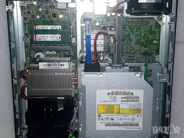 Утратънък настолен бизнес компютър HP EliteDesk 800 G1 /VPN клиент с Анти Банер, снимка 3 - За дома - 42102580