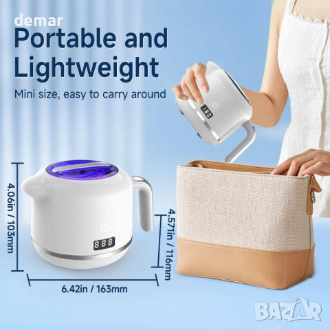 Ултразвукова почистваща машина AURTEC 42kHz с UV светлина, резервоар от неръждаема стомана 180 мл, снимка 7 - Други - 54054668