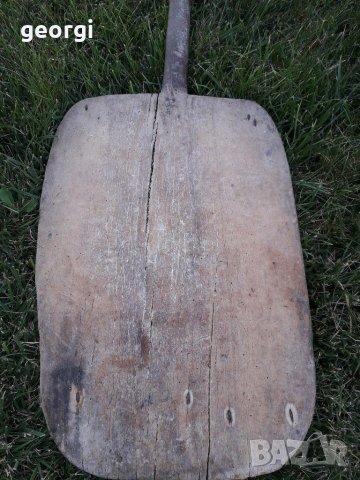 Фурнаджийска лопата за хляб антика, снимка 2 - Антикварни и старинни предмети - 29957978
