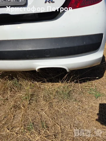 задна броня за Peugeot 207 rc , снимка 2 - Части - 55746393