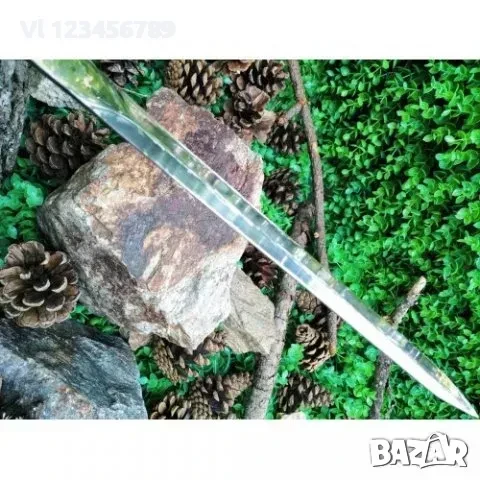 Кинжал - репродукция от втората световна война,с елементи и символи свързани с 3-ти Райх - хитлерист, снимка 3 - Колекции - 50673464