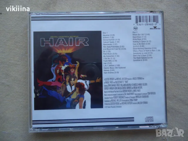 Hair - disk 1, снимка 2 - CD дискове - 48942029