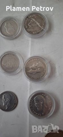 Монета М Тереза и 5Леи,3броя и др сребърни леи, снимка 13 - Нумизматика и бонистика - 34485183