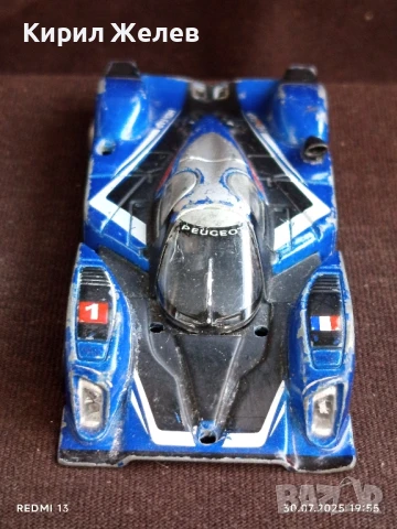 Спортен модел метална количка PEUGEOT 908 рядка за КОЛЕКЦИЯ ДЕКОРАЦИЯ 20297, снимка 2 - Колекции - 51196295