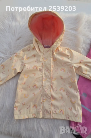 Комплект за дъжд 9-12 месеца, снимка 2 - Комплекти за бебе - 53918905