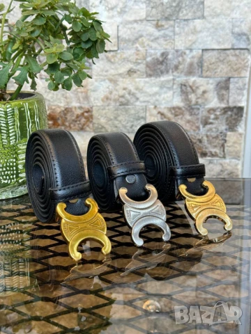 колани от естествена кожа в кутия  gucci ysl saint laurent celine, снимка 14 - Колани - 50776382