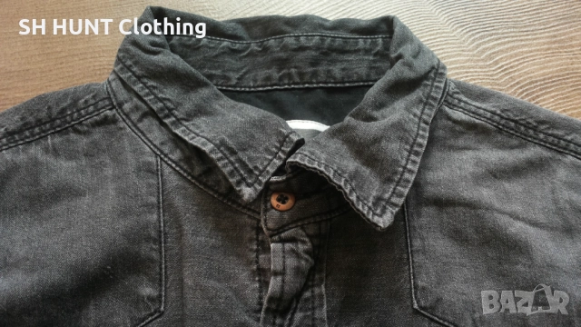 G-Star TAILOR Vintage Shirt размер M мъжа дънкова риза 21-59, снимка 6 - Ризи - 52730177