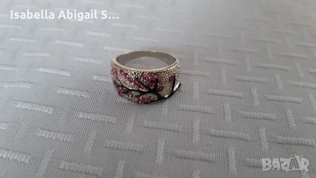 Ръчно изработени пръстени със сапфири, снимка 6 - Пръстени - 31805961