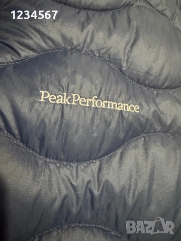 PEAK PERFORMANCE Vest 'Helium Down' in Blue., снимка 2 - Якета - 54221627
