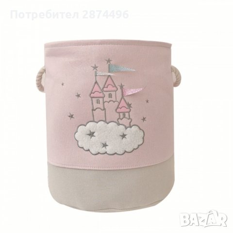 3235 Голям детски кош за играчки и текстил за момичета, снимка 6 - Други - 36735406