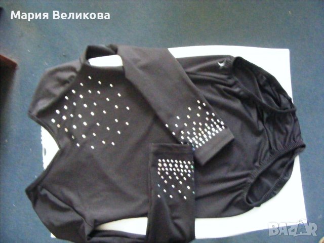 Трико за художествена гимнастика  1+1 ПОДАРЪК, снимка 2 - Художествена гимнастика - 38944868