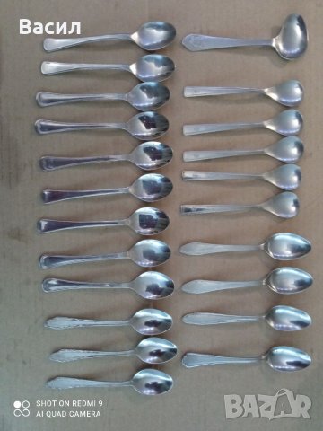 Вилици и лъжици. Комплекта от снимка 1 е продаден , снимка 2 - Прибори за хранене, готвене и сервиране - 32147714