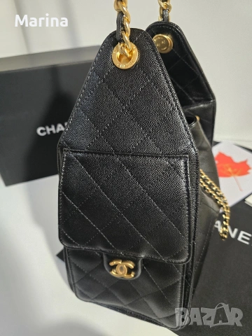 Налична чанта Chanel Hobo 25s, снимка 4 - Чанти - 54341028