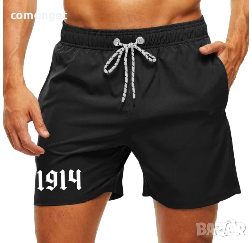 ЛЯТО 2025! Мъжки бански / плувни шорти Левски 1914. Поръчай на отбор по ИЗБОР!, снимка 5 - Бански - 50645032