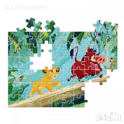 CLEMENTONI 60ч. Play For Future Пъзел Lion King 27002, снимка 2 - Други - 29484718