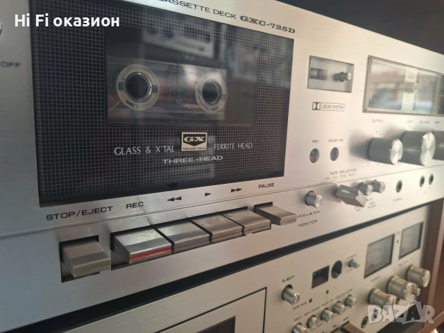 Касетен дек  Akai GXC-725D , снимка 2 - Декове - 54223756