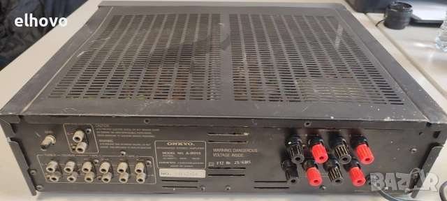 Стерео усилвател Onkyo A-8015#1, снимка 5 - Ресийвъри, усилватели, смесителни пултове - 52637001