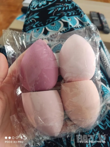 Комплект от 4 бр. тампони за нанасяне на грим  , снимка 2 - Комплекти и лотове - 51802230