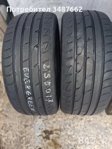 215 50 17 EVERGREEN 2бр летни 