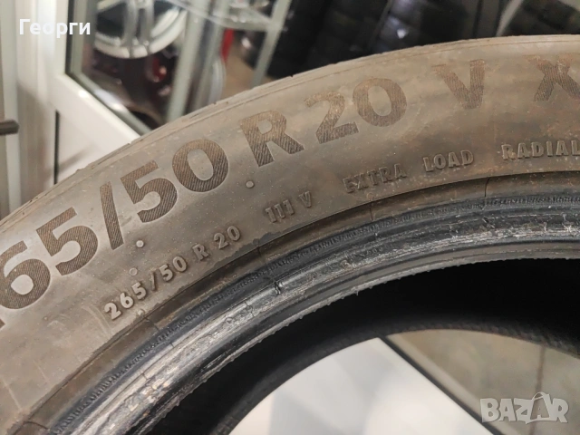 4бр. летни гуми 265/50/20 Continental, снимка 3 - Гуми и джанти - 53912874