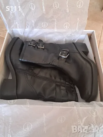 Страхотни ботушки TAMARIS, естествена кожа, като нови, снимка 11 - Дамски ботуши - 49222134