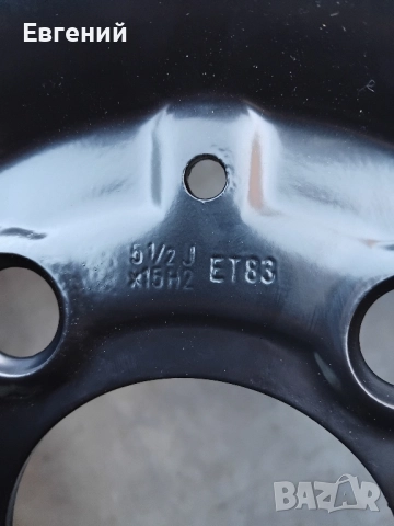 Джанти за Мерцедес Mercedes Спринтер Sprinter 5х130 15 5,5ж ет83, снимка 6 - Гуми и джанти - 52327728