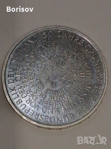 10 юбилейни немски сребърни марки , снимка 2 - Нумизматика и бонистика - 31775817