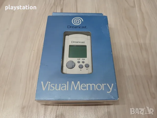 Оригинална мемори карта Sega Dreamcast VMU (CIB - С кутия и книжка), снимка 3 - Други игри и конзоли - 56237123