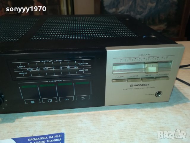 pioneer sa-530 stereo amplifier 0512201404, снимка 11 - Ресийвъри, усилватели, смесителни пултове - 31023391