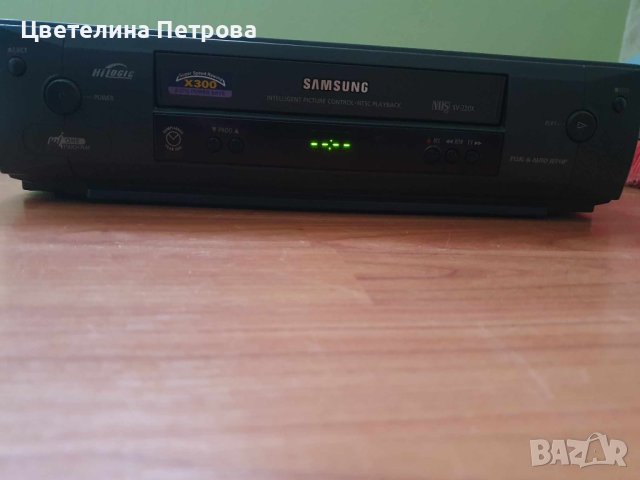 видеорекордер Samsung SV-220X, снимка 5 - Плейъри, домашно кино, прожектори - 44149533