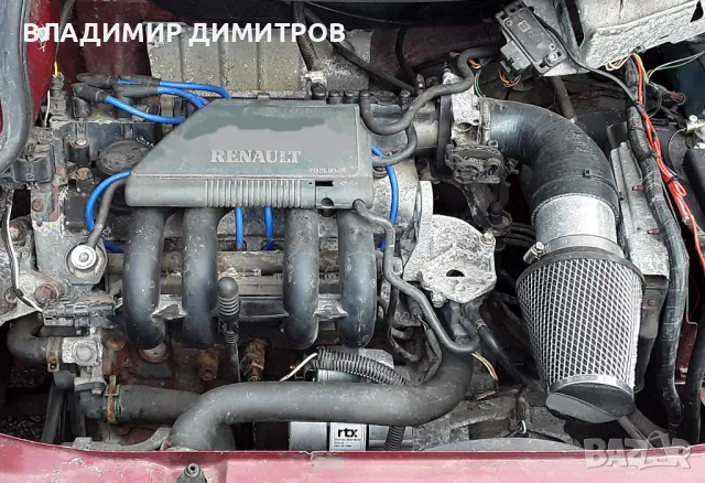 ДВИГАТЕЛ ЗА РЕНО КАНГО  1.2i  D7F   -   2001 г.  