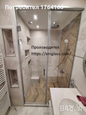 Стационарни душ кабини /тип параван, снимка 5 - Душ кабини и вани - 44760670