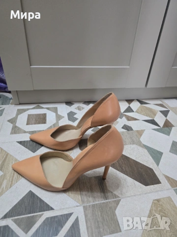 Обувки Зара от естествена кожа , снимка 2 - Детски обувки - 54011603
