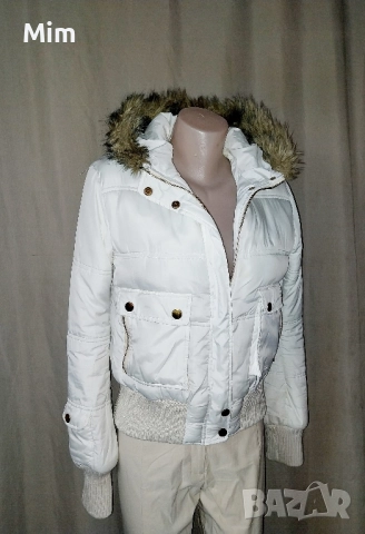 SPORT CHIC M Спортно яке в екрю , снимка 2 - Якета - 51752239