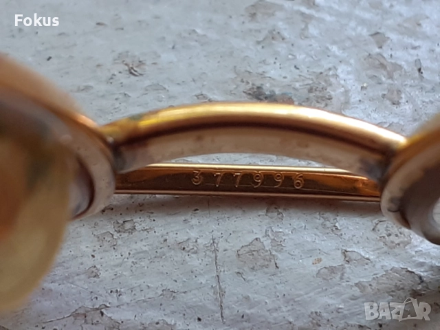 Cartier - Позлатени диоптрични очила Картие, снимка 5 - Антикварни и старинни предмети - 51485783