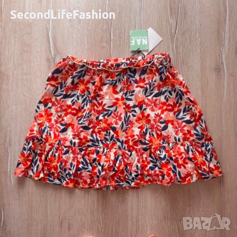 NAF NAF дамска пола размер М памук вискоза нова 