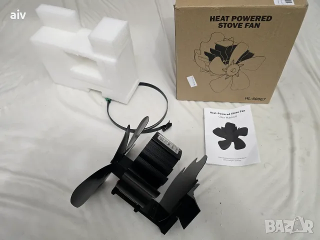 Heat-Powered Stove Fan – вентилатор за печка или камина