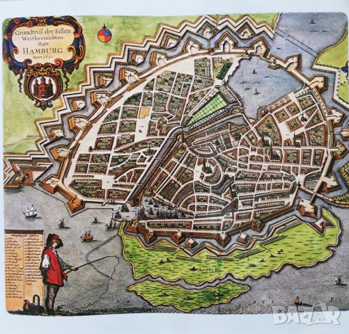 Четириезична книга със снимки и гледки от Хамбург, снимка 2 - Чуждоезиково обучение, речници - 31795658