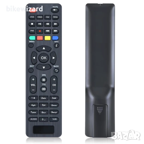 Резервно инфрачервено дистанционно управление за Telesystem цифров декодер – черно НОВО