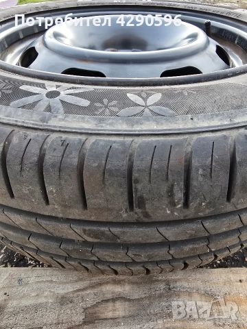 Резервна гума джанта 15 цола за Peugeot / Citroen 4x108 / Пежо Ситроен , снимка 4 - Части - 52758877