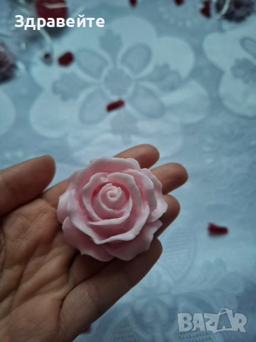 Глицеринов сапун "Розичка" с аромат на роза и ванилия + подарък , снимка 5 - Козметика за тяло - 53098249