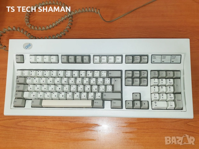 ⭐Ретро Механична клавиатура IBM Model M , снимка 2 - Антикварни и старинни предмети - 53949913