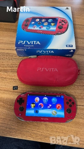 Sony PS Vita PCH-1000 Cosmic Red CIB(Complete in Box) 8GB