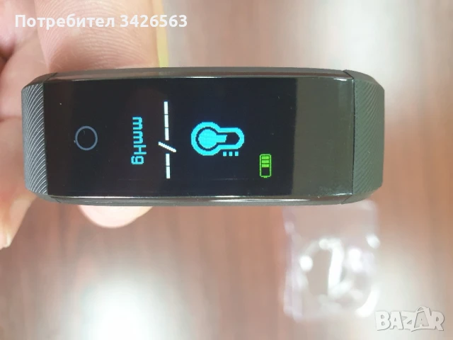 Фитнес гривна с Блутут , снимка 4 - Смарт часовници - 50630261