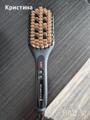 Четка за изправяне на коса Remington , снимка 2 - Преси за коса - 53343203