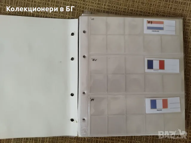  СЕДЕМ ЛИСТА ЗА КЛАСЬОР "NUMIS"  ЗА ЕВРОСЕТОВЕ /виж описанието/, снимка 3 - Нумизматика и бонистика - 56058626