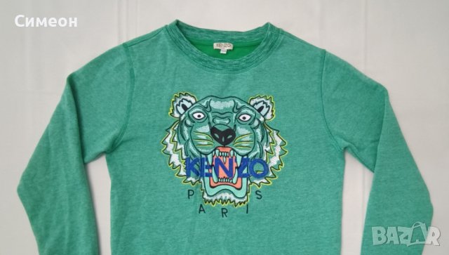 Kenzo Paris Tiger Kids Sweatshirt оригинално горнище ръст 140-152см, снимка 2 - Детски анцузи и суичери - 42685850